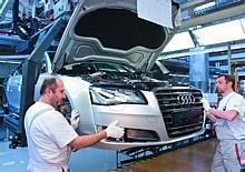 Audi A8 Montage Einbau Frontend